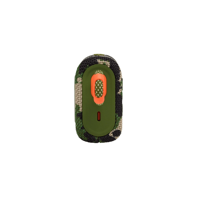 JBL GO 3 draadloze, draagbare Bluetooth luidspreker met geïntegreerde lus voor onderweg, USB C-oplaadkabel legergroen