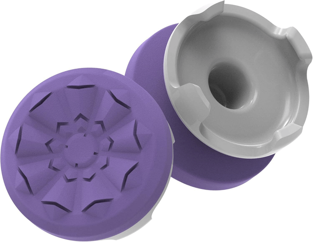 KontrolFreek FPS Freek Galaxy Paars voor PlayStation 4 (PS4) en PlayStation 5 (PS5) | Performance Thumbsticks | 1 High-Rise, 1 Mid-Rise 