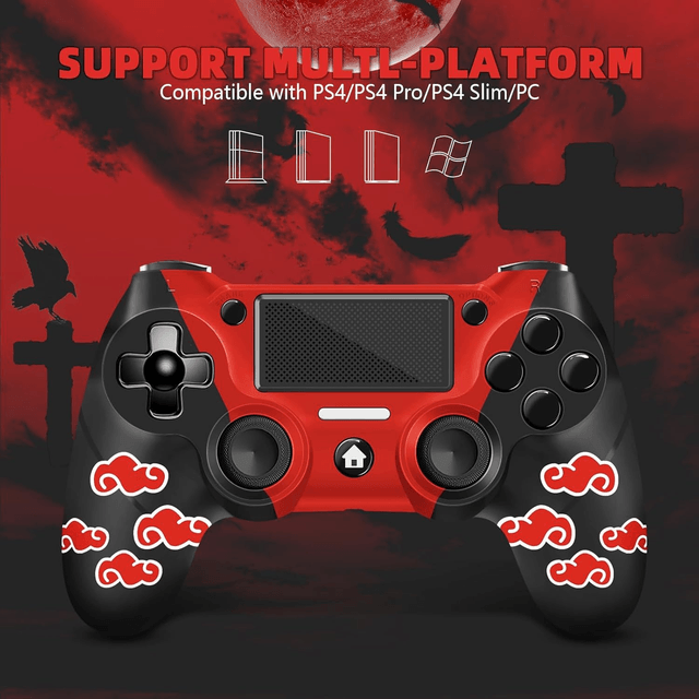 Ps4 Controller - Rood/Zwart