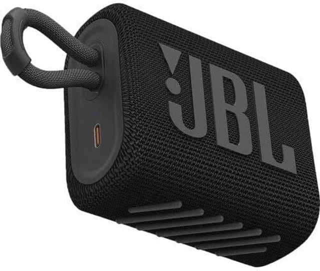 JBL GO 3 Waterdichte Draagbare Bluetooth Speaker Zwart