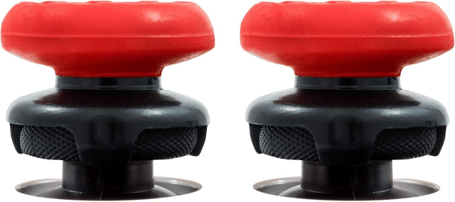 KontrolFreek FPS Freek Inferno voor Playstation 4 (PS4) en PlayStation 5 (PS5) | Performance Thumbsticks | 2 High-Rise Concave | Rood